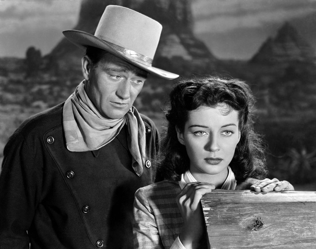 John Wayne & Gail Russell im Monument Valley