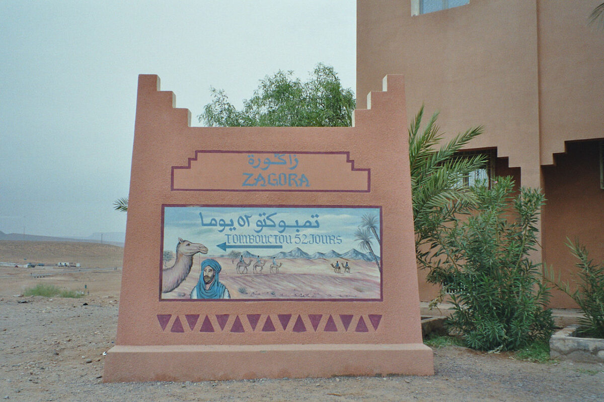 Wegweiser nach Timbuktu